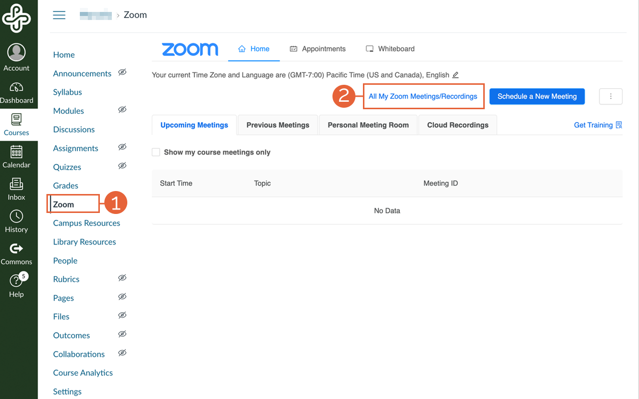 Zoom settings in Canvas